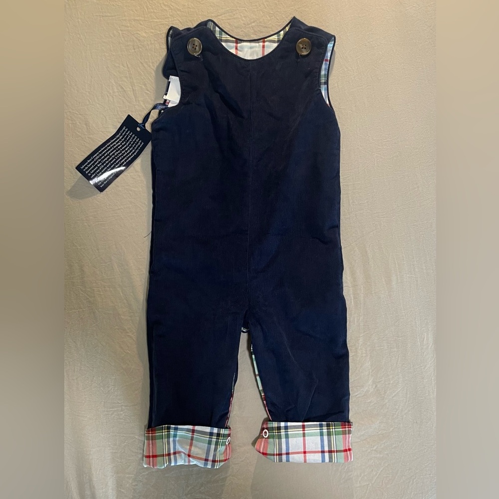 Baby reversible one piece overalls
With bottom buttons - Picture 2 of 3